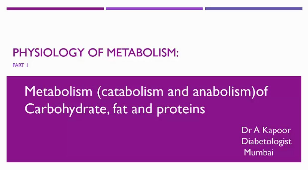 Postgraduate certificate course in Diabetes